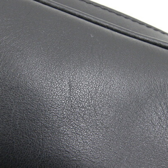 MONCLER Waist Bag G209P5M70200 Black Leather Pouch Body Men's Women's - Picture 5 of 8